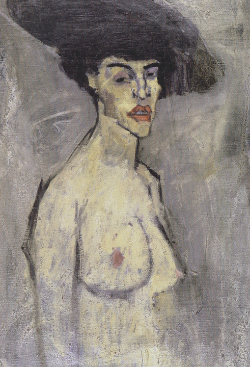 Nude with a Hat (mk39